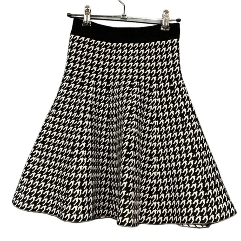 New Orsay Houndstooth Skirt Size XS